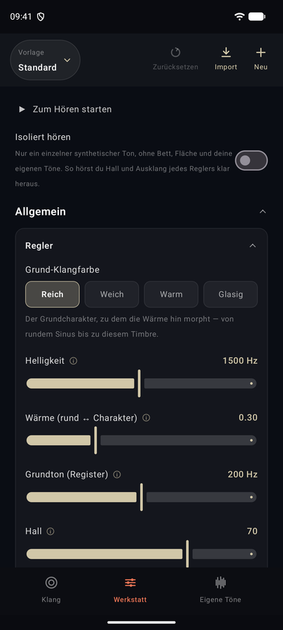 Galino für Android — Werkstatt