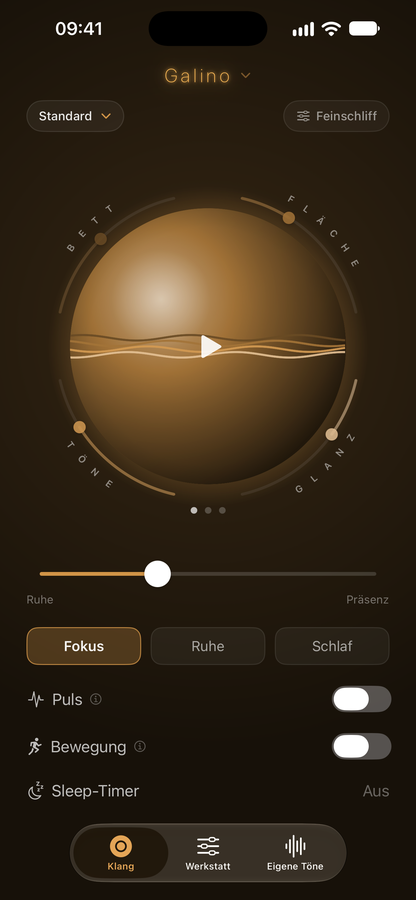 Galino — Orb Fokus
